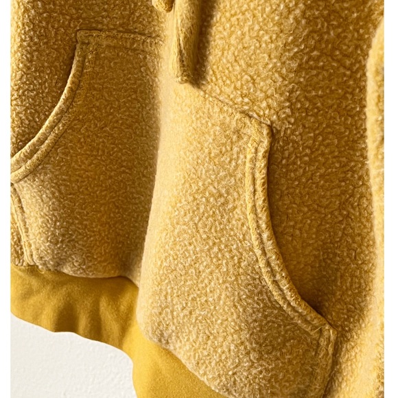 Soft Serve Clothing Mustard Yellow The Original Cloud Cotton Hoodie Size Small - Picture 3 of 10